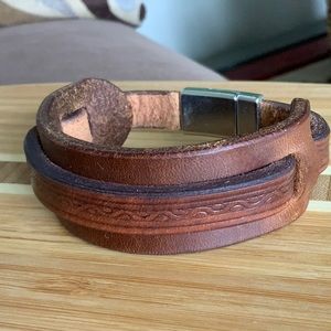 Handmade Leather bracelet
